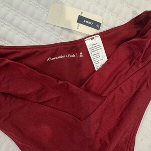Abercrombie & Fitch brand new, size Medium mid rise cheeky  bikini bottoms